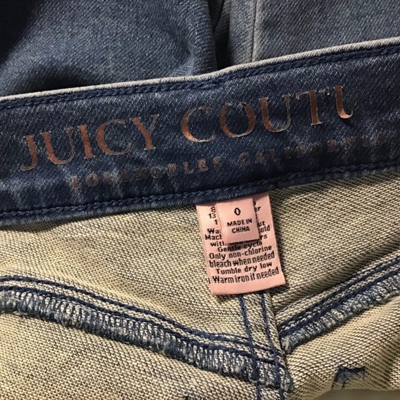 🦋Juicy Couture Bermuda Stretchy Low Rise Shorts 0 - Picture 7 of 8